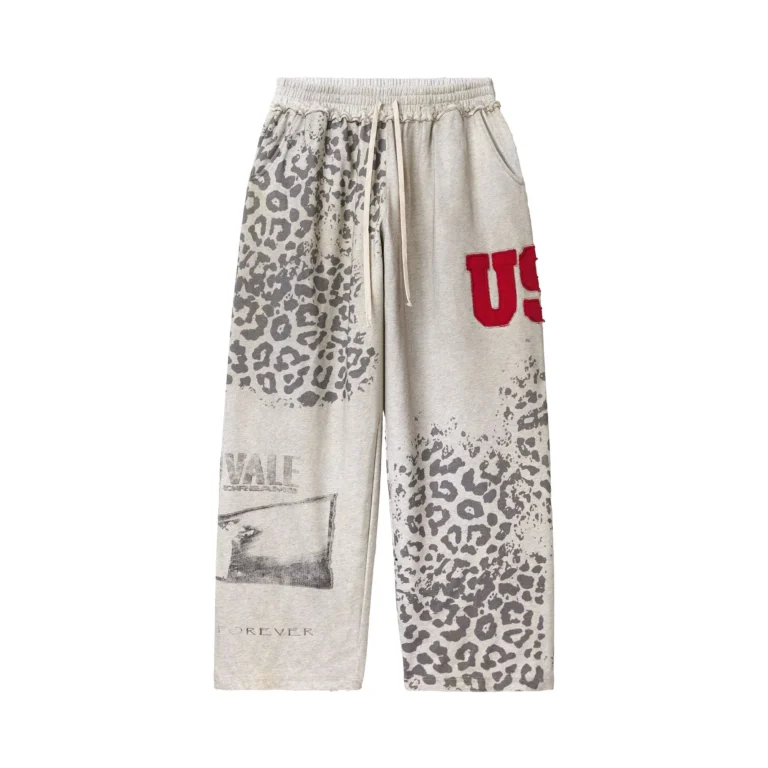 Vale Forever Cheetah Sweats 'Grey'