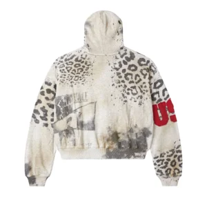 Vale Forever Cheetah Zip Up 'Grey'