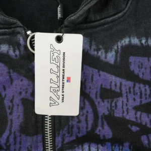 Vale Forever Raven Zip-Up Hoodie - Black/Multi