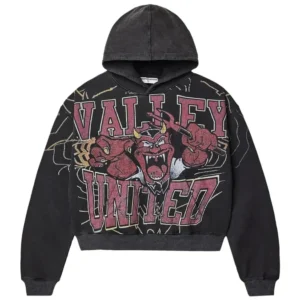 Vale Forever Valley Mascot Hoodie Black/Red Edition