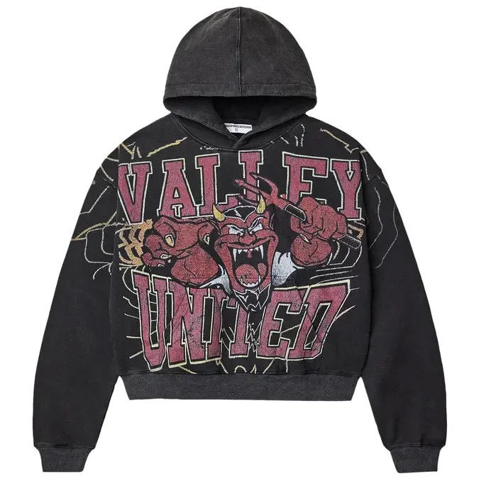 Vale Forever Valley Mascot Hoodie Black/Red Edition