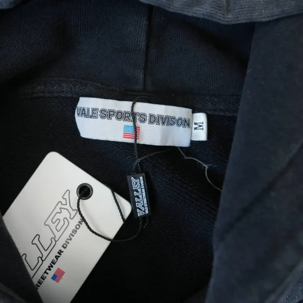 Vale Return Graphic Hoodie - Black/Blue