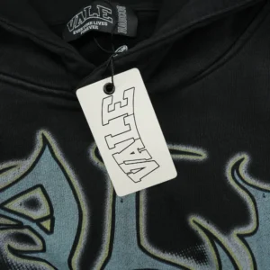 Vale Shadow Graphic Hoodie - Black