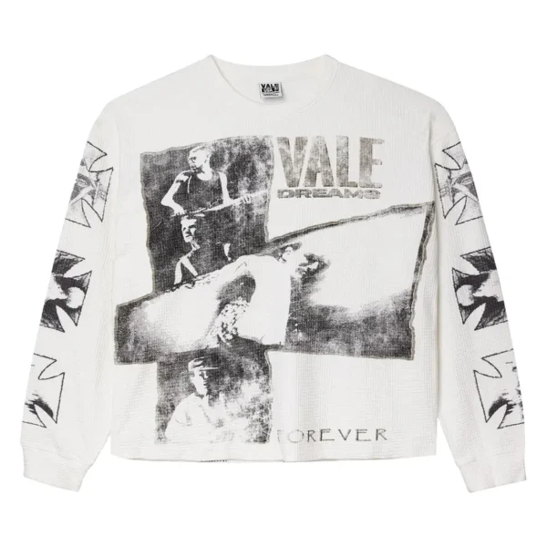 Vale Valley Slam Graphic Long-Sleeve Tee - White