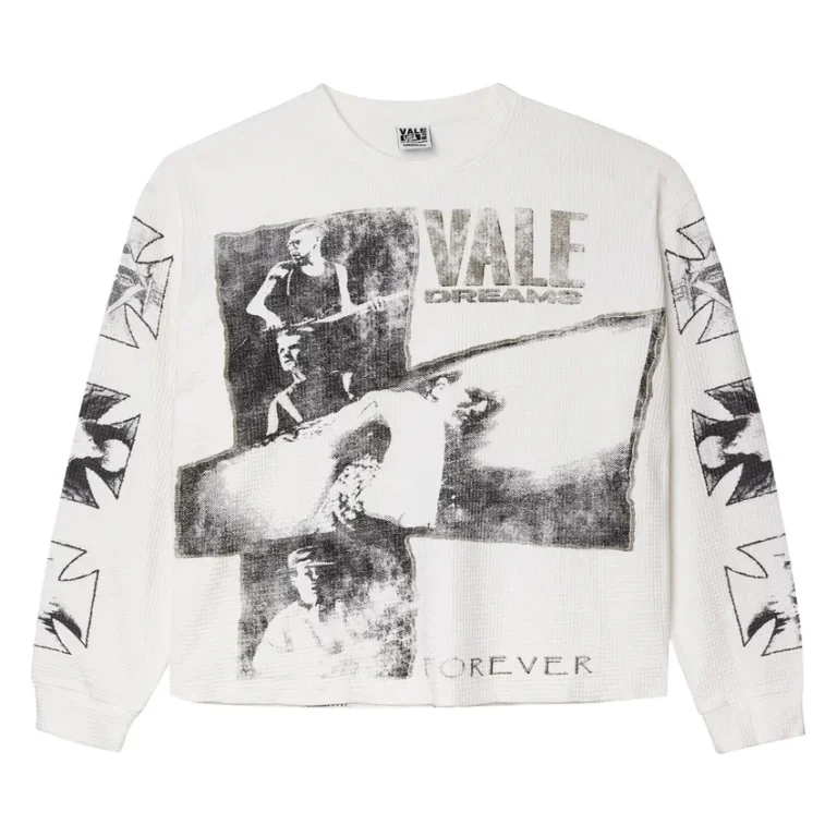 Vale Valley Slam Graphic Long-Sleeve Tee - White