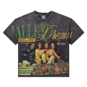 Vale Xhale Bling Graphic Tee – Black