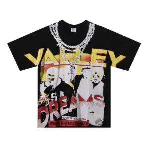 Vale Forever Valley Dreams Graphic Tee 'Black/Yellow/Red'