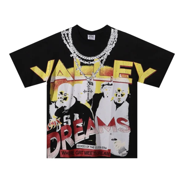 Vale Forever Valley Dreams Graphic Tee 'Black/Yellow/Red'