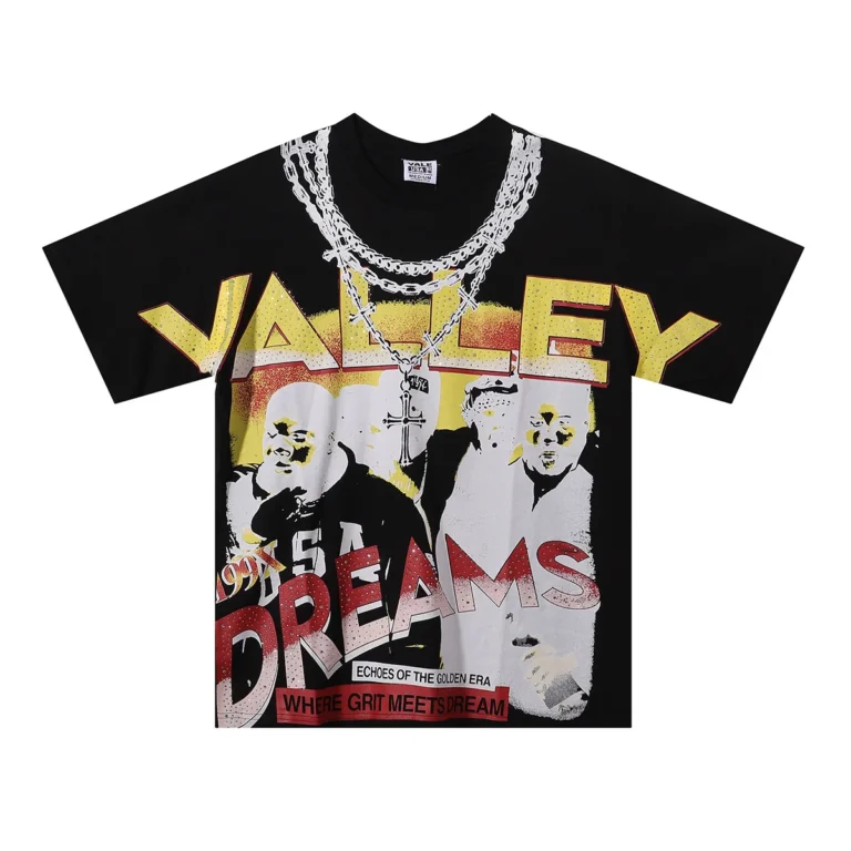 Vale Forever Valley Dreams Graphic Tee 'Black/Yellow/Red'