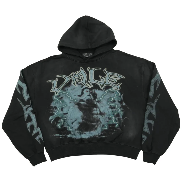 Vale Shadow Graphic Hoodie - Black
