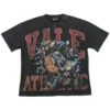 Athletic Dinosaur Tee Vintage Black