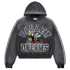 Vale Forever Valley Dreams Bee Hoodie Black