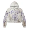 Vale Forever Army Zip Up Grey Hoodie